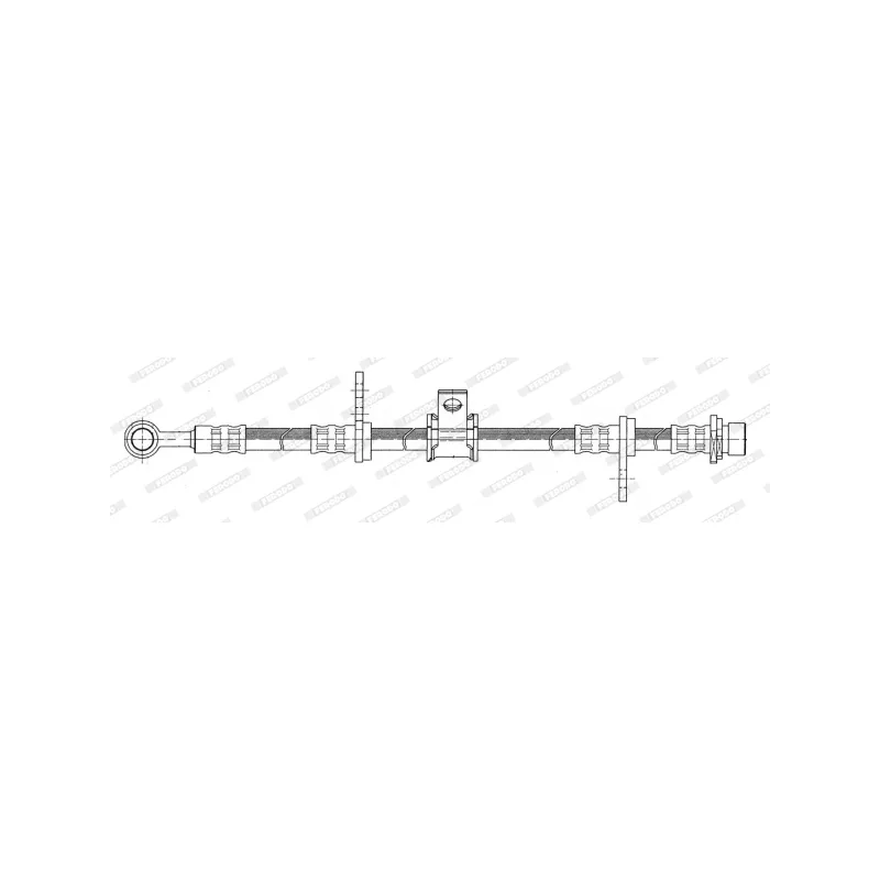 Flexible de frein FERODO FHY3083