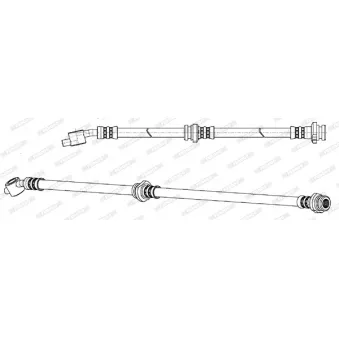 Flexible de frein FERODO FHY3095