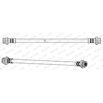 Flexible de frein FERODO FHY3097