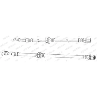 Flexible de frein FERODO FHY3113