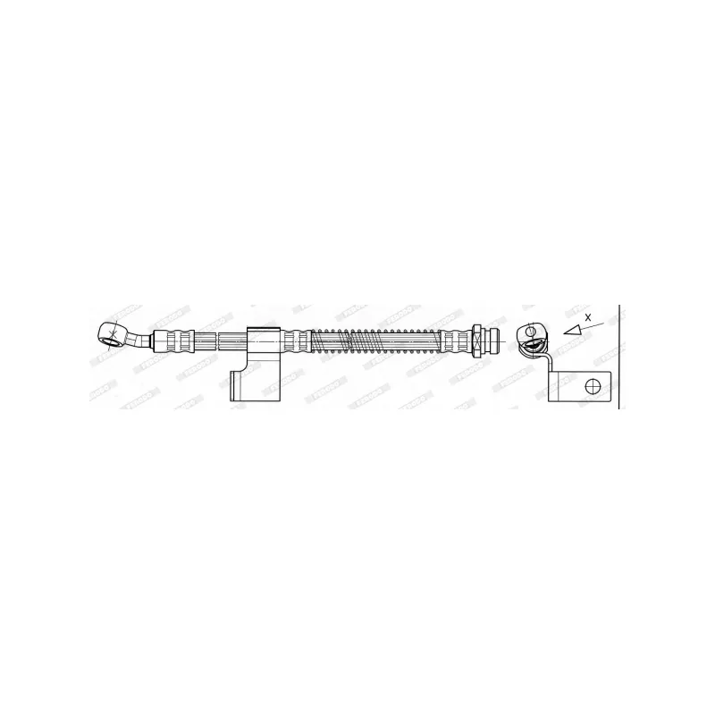 Flexible de frein FERODO FHY3128