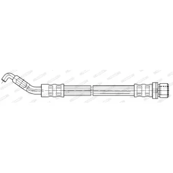 Flexible de frein FERODO FHY3136