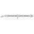 Flexible de frein FERODO FHY3160 - Visuel 2