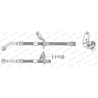 Flexible de frein FERODO FHY3216