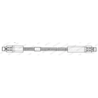Flexible de frein FERODO FHY3227