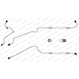 Flexible de frein FERODO FHY3296