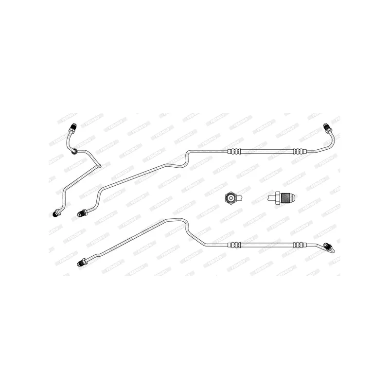 Flexible de frein FERODO FHY3296