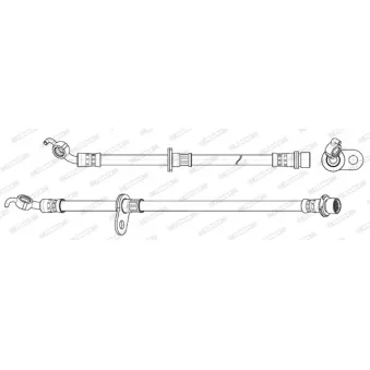 Flexible de frein FERODO FHY3297