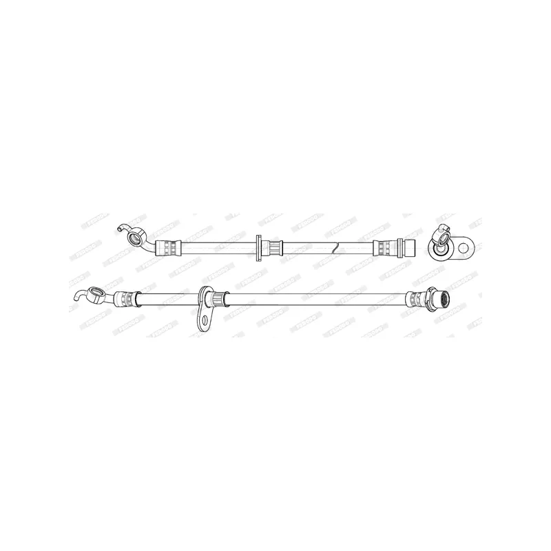 Flexible de frein FERODO FHY3297