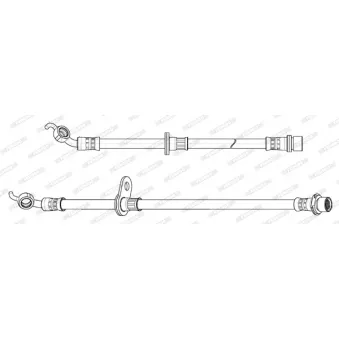 Flexible de frein FERODO FHY3298