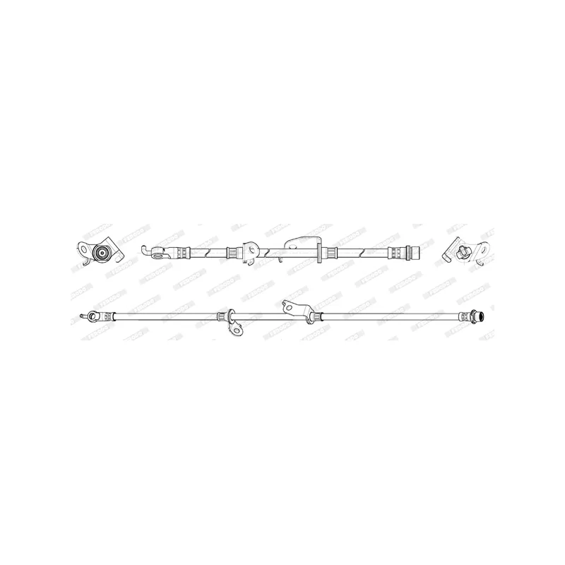 Flexible de frein FERODO FHY3300