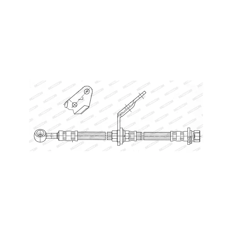 Flexible de frein FERODO FHY3303