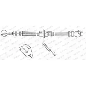Flexible de frein FERODO FHY3304