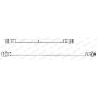 Flexible de frein FERODO FHY3375