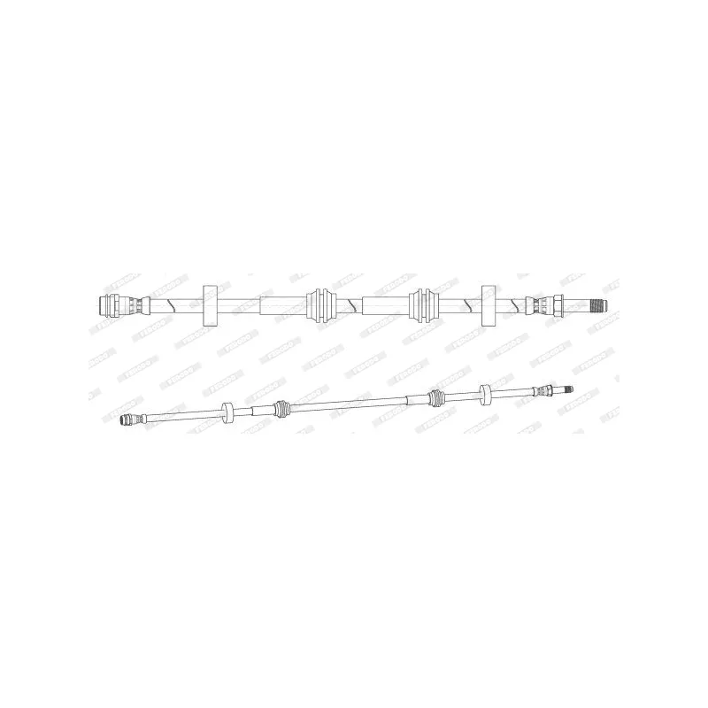 Flexible de frein FERODO FHY3377