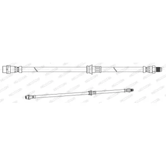Flexible de frein FERODO FHY3380