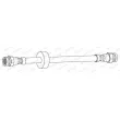 Flexible de frein FERODO FHY3382 - Visuel 1