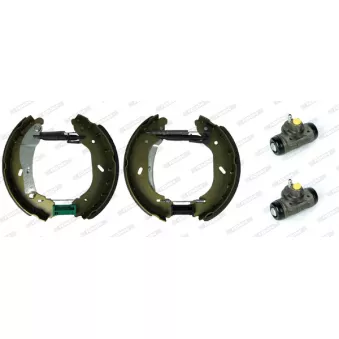 Kit de freins arrière (prémontés) FERODO FMK454