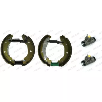 Kit de freins arrière (prémontés) FERODO FMK455