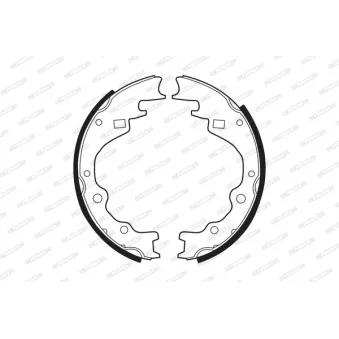 Jeu de mâchoires de frein FERODO FSB288