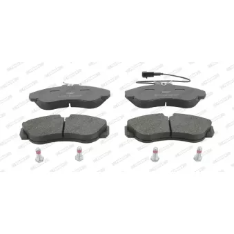Jeu de 4 plaquettes de frein avant FERODO FVR1397