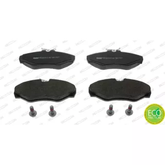 Jeu de 4 plaquettes de frein avant FERODO FVR1515