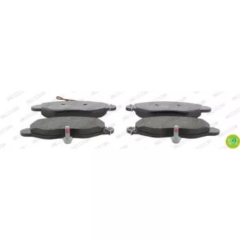 Jeu de 4 plaquettes de frein avant FERODO FVR1616