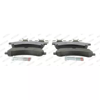 Jeu de 4 plaquettes de frein arrière FERODO FVR4039