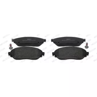 Jeu de 4 plaquettes de frein avant FERODO FVR4840