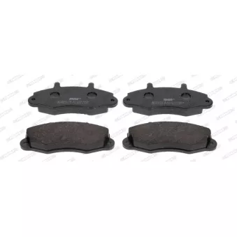 Jeu de 4 plaquettes de frein avant FERODO FVR700