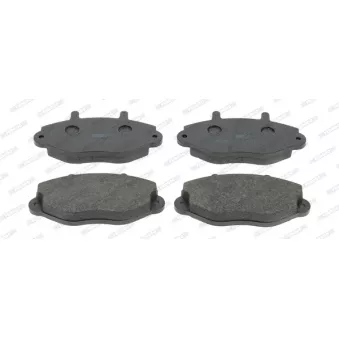 Jeu de 4 plaquettes de frein avant FERODO FVR701