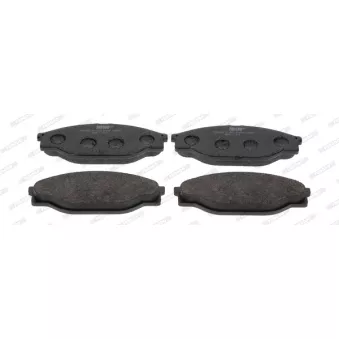 Jeu de 4 plaquettes de frein avant FERODO FVR949