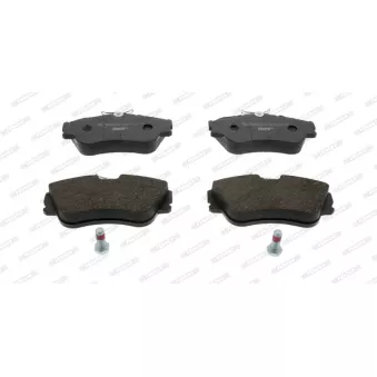 Jeu de 4 plaquettes de frein avant FERODO FVR970