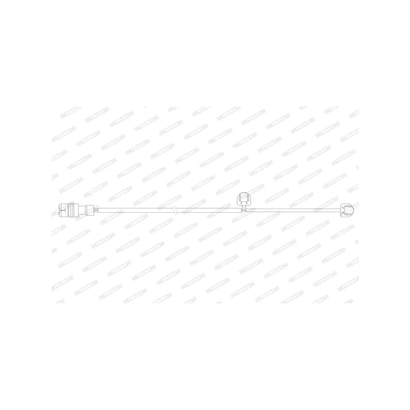 Contact d'avertissement, usure des plaquettes de frein FERODO FWI389