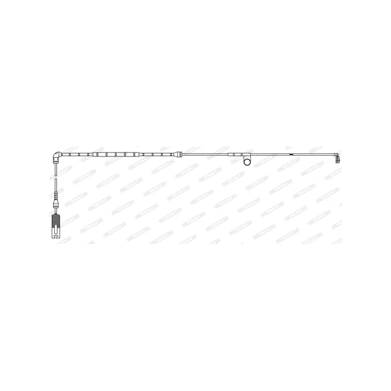 Contact d'avertissement, usure des plaquettes de frein FERODO FWI400