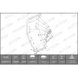 Kit de garnitures de frein, frein à tambour FERODO K15742.1-F3549 - Visuel 1