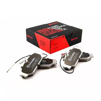 Kit de plaquettes de freins de haute performance BREMBO 07.B314.50