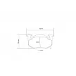 Kit de plaquettes de freins de haute performance BREMBO 07.B315.13 - Visuel 3