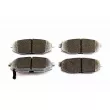 Kit de plaquettes de freins de haute performance BREMBO 07.B315.39 - Visuel 2