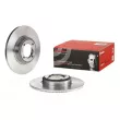 Jeu de 2 disques de frein avant BREMBO 08.1976.10 - Visuel 1