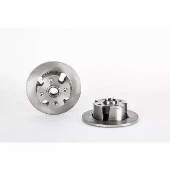 Jeu de 2 disques de frein arrière BREMBO 08.2163.20