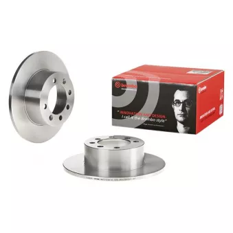 Jeu de 2 disques de frein arrière BREMBO 08.2286.10