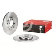 Jeu de 2 disques de frein arrière BREMBO 08.2557.40 - Visuel 1