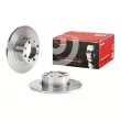 Jeu de 2 disques de frein avant BREMBO 08.2714.20 - Visuel 1