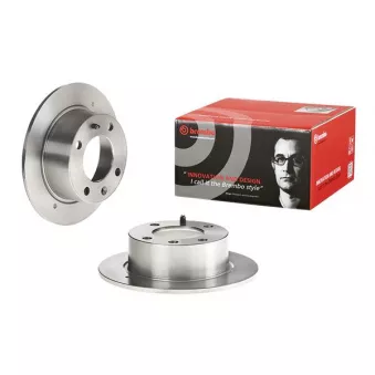 Jeu de 2 disques de frein arrière BREMBO 08.2939.14