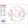 Jeu de 2 disques de frein arrière BREMBO 08.2985.20 - Visuel 2