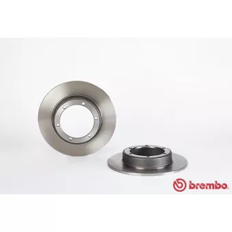 Jeu de 2 disques de frein arrière BREMBO 08.3030.10
