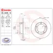 Jeu de 2 disques de frein avant BREMBO 08.3056.10 - Visuel 2