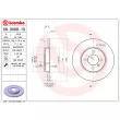 Jeu de 2 disques de frein avant BREMBO 08.3068.10 - Visuel 2