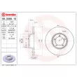 Jeu de 2 disques de frein avant BREMBO 08.3089.10 - Visuel 2